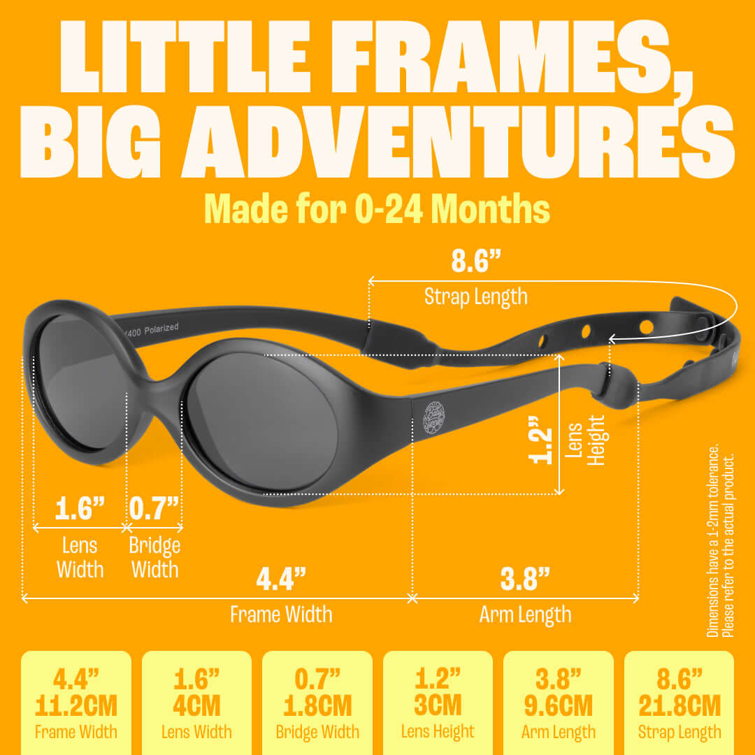 NIB RAEN Figurative Oval Infant Bottle Sunglasses RAEN OPTICS SUNGLASSES – ZEBRACLUB main image 3
