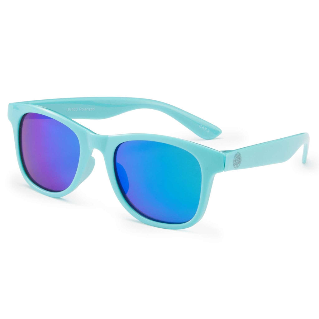 Sky Blue Flexible Polarized Kids Sunglasses 3-8 Years