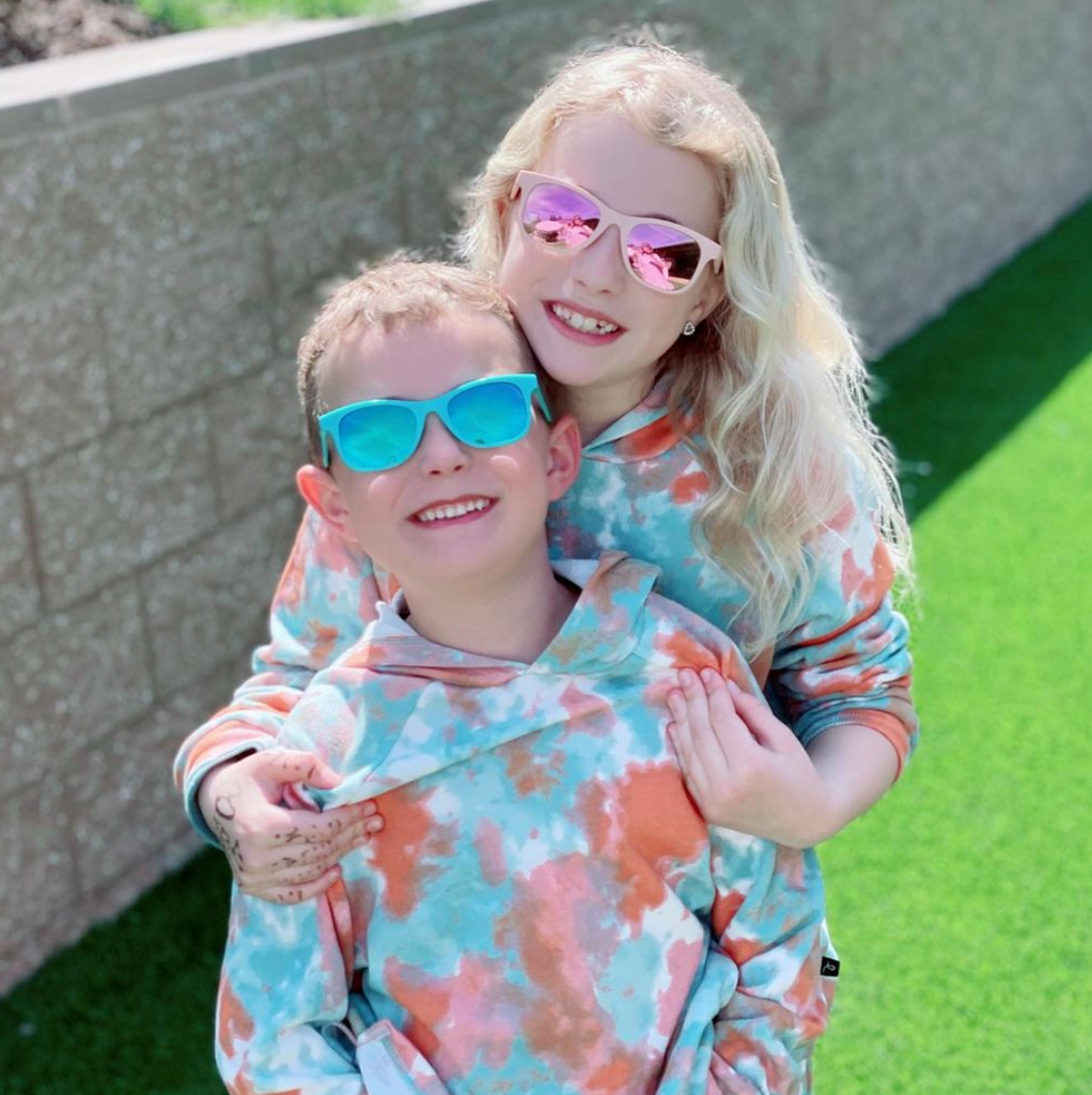 Navy Blue Flexible Polarized Kids Sunglasses 3-8 Years